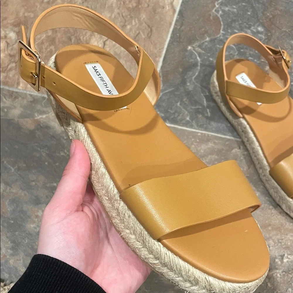 Saks Fifth Avenue stylish espadrille